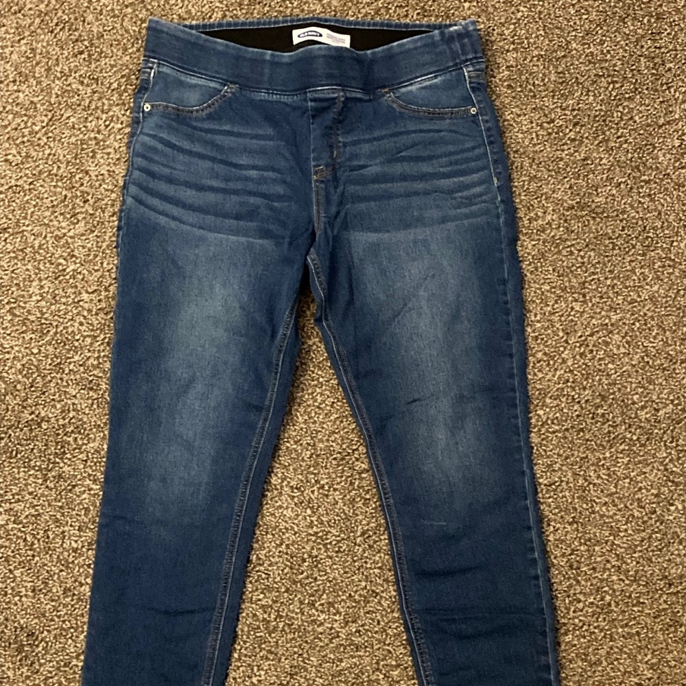 Old Navy Rockstar Super Skinny Leggings Mid-Rise Size 14